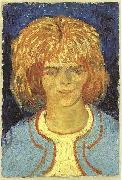 Vincent Van Gogh Head of a girl oil on canvas